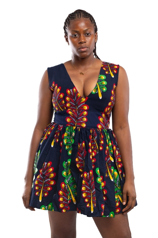 Mini robe sans manche VANDER-K