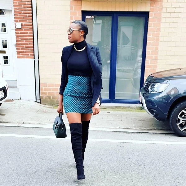 Jupe taille haute SIDI- Femme