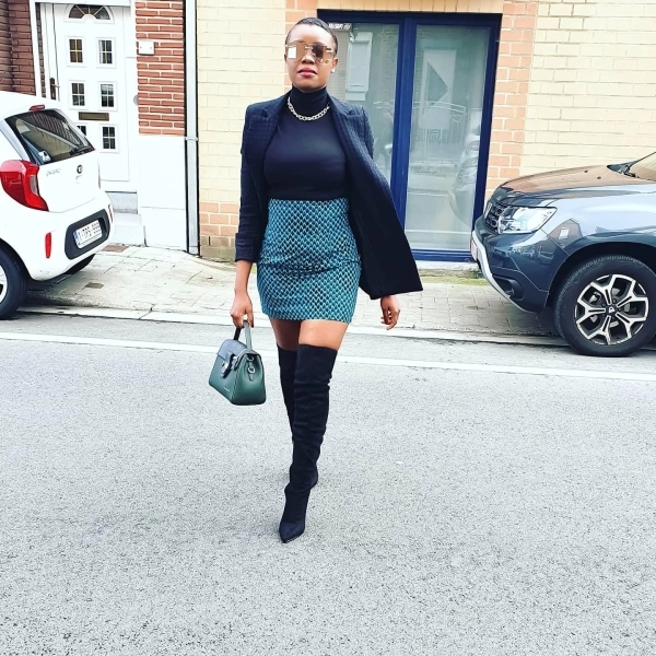 Jupe taille haute SIDI- Femme